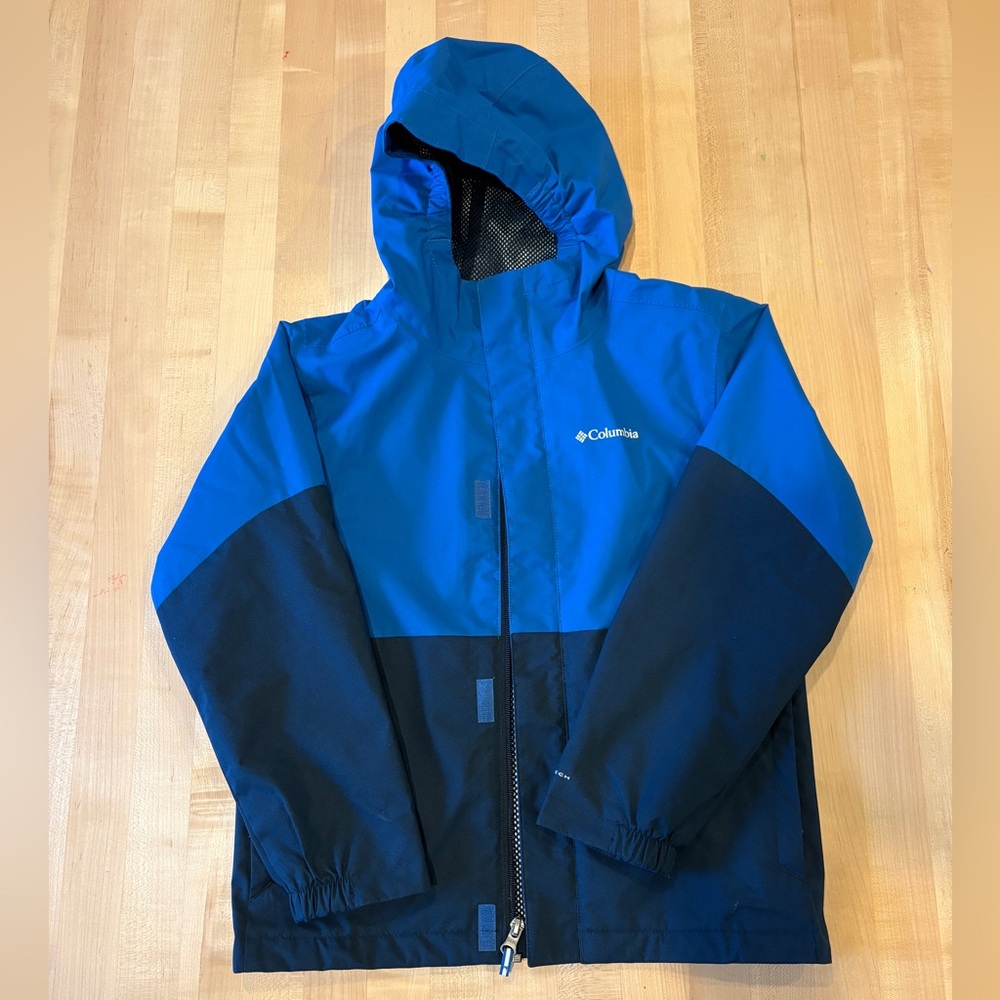 Boys Columbia Boulder Falls Hiking Jacket sz S/8